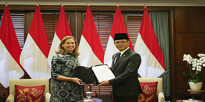 Kementerian Luar Negeri Indonesia Sambut Kepala Perwakilan UNDP Indonesia yang baru