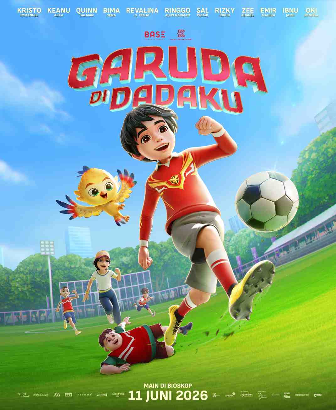 Garuda di Dadaku : Film animasi keluarga tentang keberanian bermimpi dan orang-orang yang memilih untuk percaya pada kita